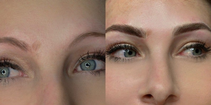 Ombre Shading Why This Brow Trend Might Be Better Than Microblading Entertainment Tonight